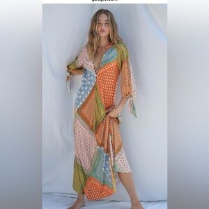 Jen's Pirate Booty Daydream Patchwork Hyacinth Gown Size M